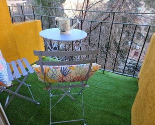 Balcony of Flat to rent in  Madrid Capital  with Air Conditioner, Heating and Terrace