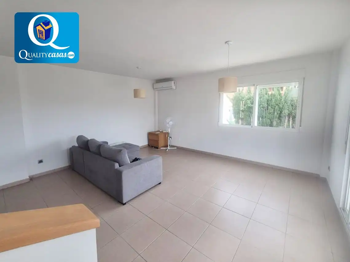 Sala de estar de Casa o chalet en venta en Busot con Aire acondicionado, Calefacción y Terraza
