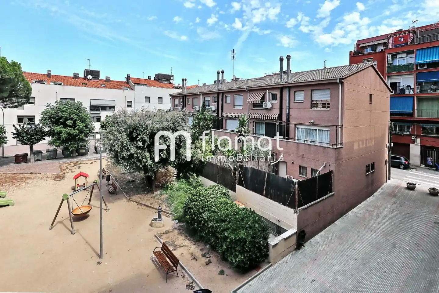 Vista exterior de Pis en venda en Caldes de Montbui amb Balcó