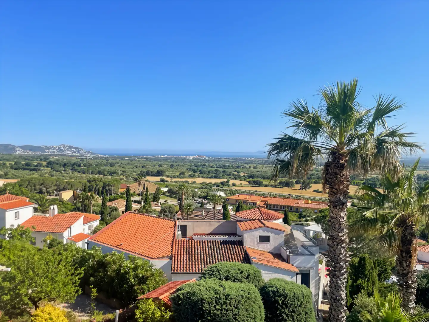 Vista exterior de Casa adosada en venda en Palau-saverdera amb Aire condicionat, Calefacció i Terrassa