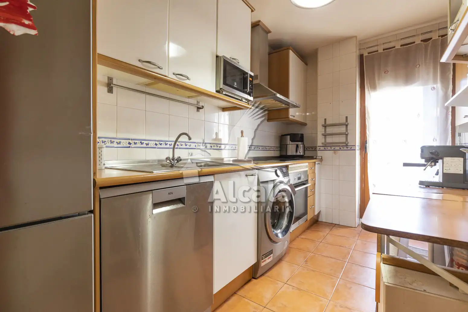 Cocina de Piso en venta en Meco con Calefacción, Parquet y Amueblado