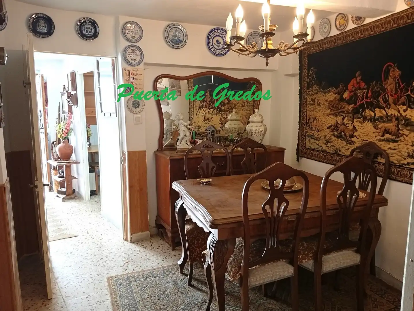 Comedor de Casa o chalet en venta en Bohoyo con Amueblado