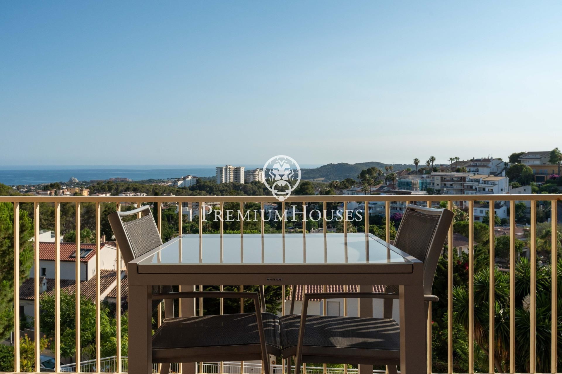 Terrace of Flat for sale in Sant Pere de Ribes  with Air Conditioner, Heating and Private garden