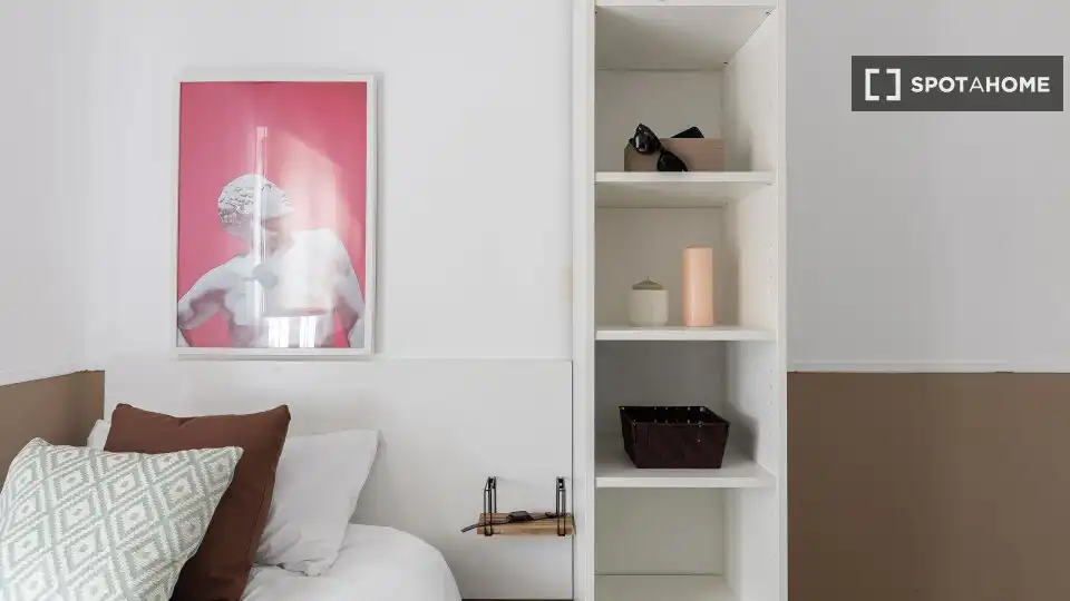 Habitación de Piso de alquiler en Getafe con Aire acondicionado, Calefacción y Amueblado
