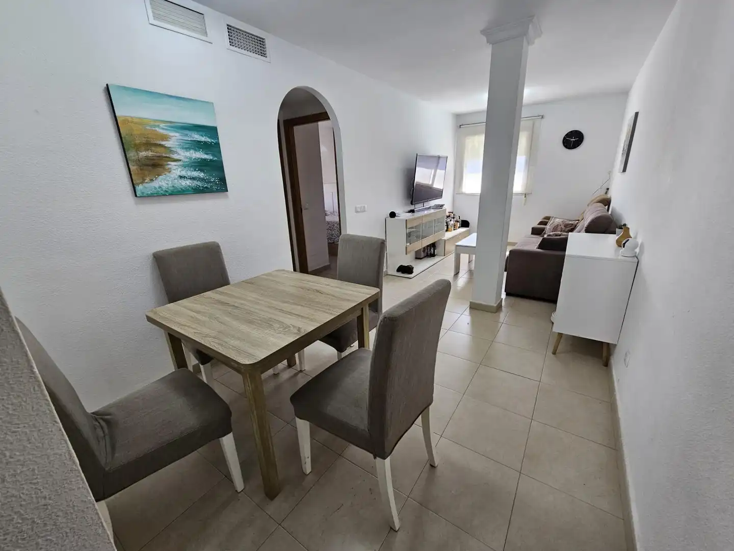 Comedor de Piso en venta en Torremolinos con Aire acondicionado, Terraza y Amueblado