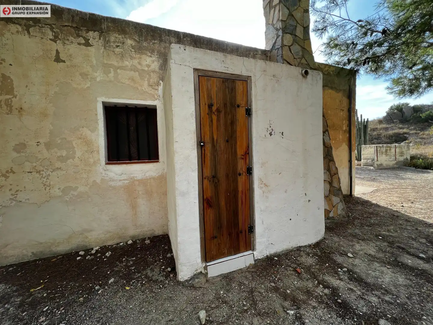 Vista exterior de Casa o chalet en venta en Aspe con Jardín privado, Trastero y Piscina