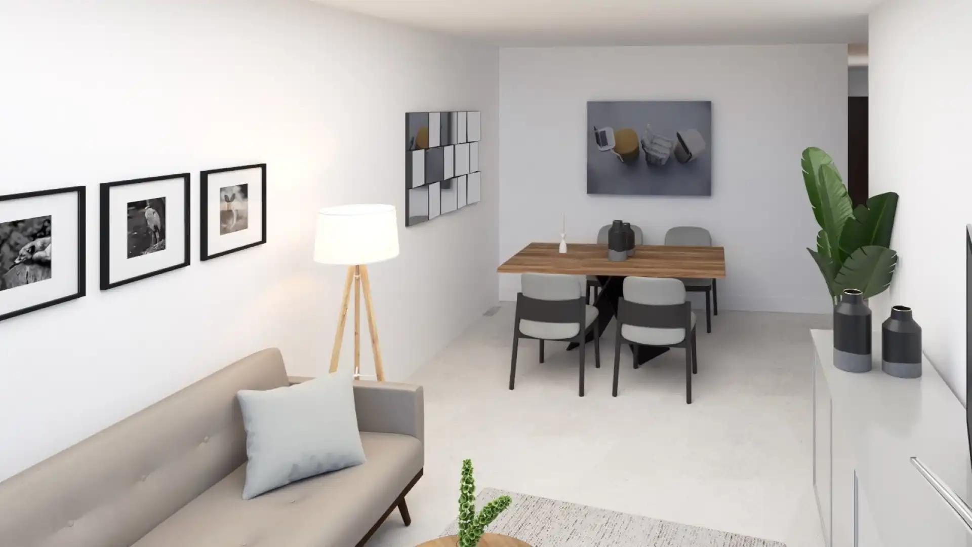 Living room of Flat for sale in Vera  with Terrace, Storage room and Furnished