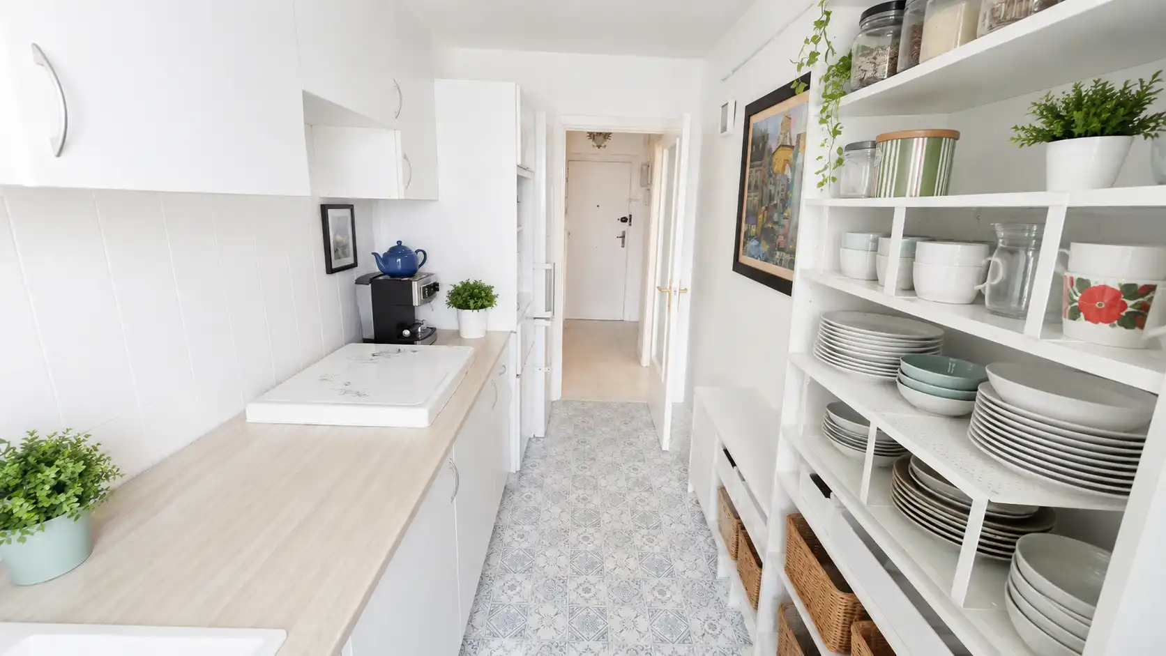 Cocina de Piso en venta en Málaga con Aire acondicionado y Terraza