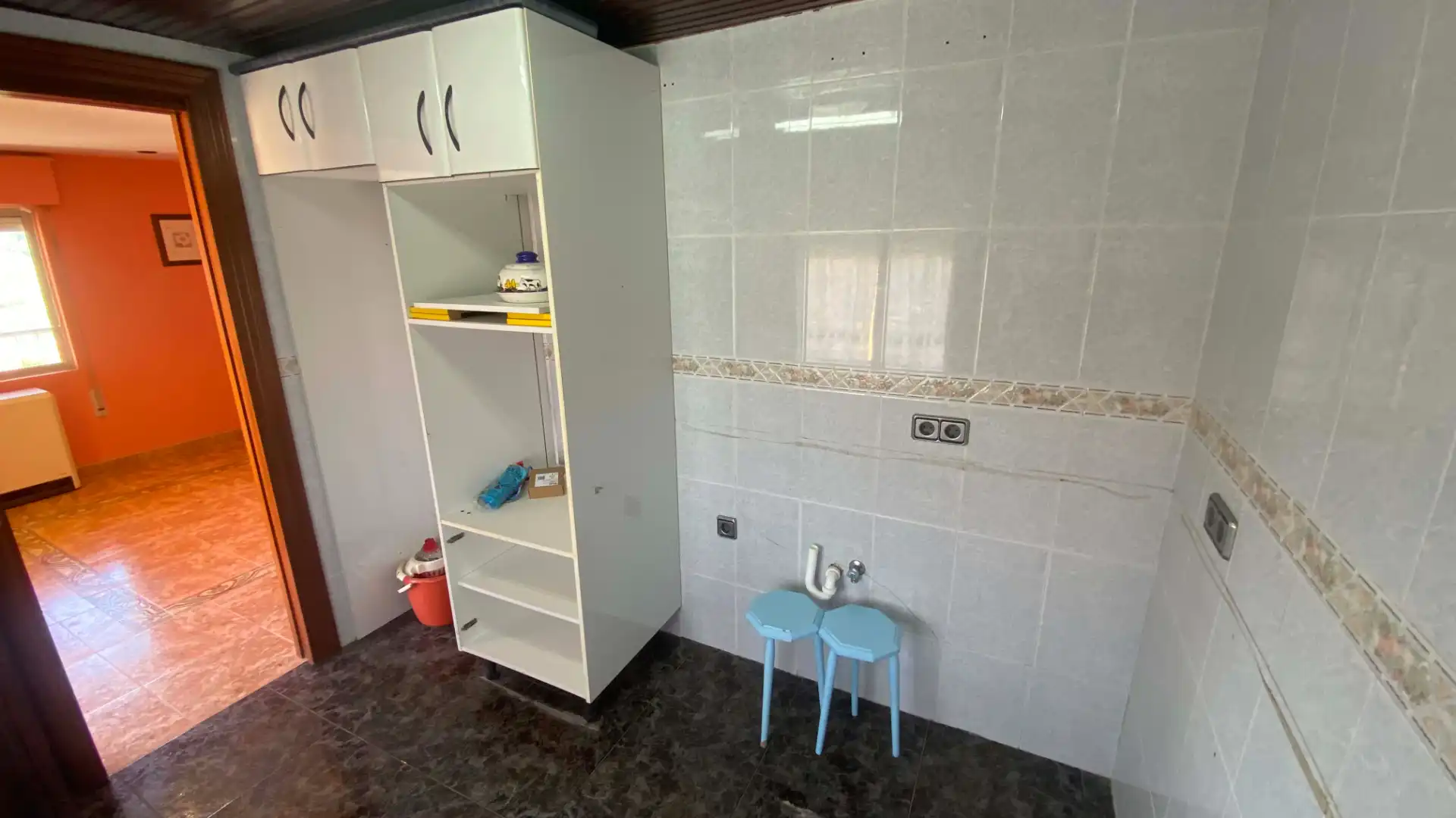 Cocina de Casa o chalet en venta en Langreo con Calefacción, Terraza y Balcón