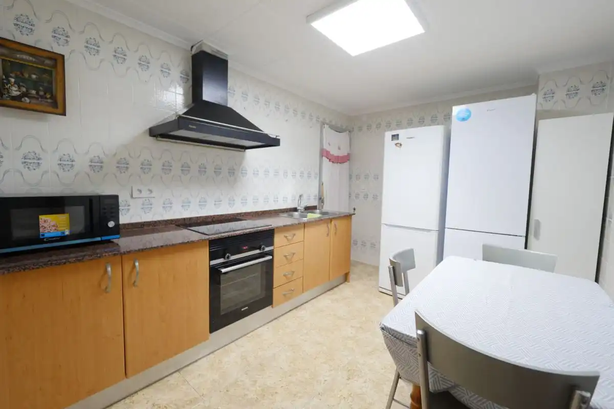 Cocina de Piso de alquiler en Sant Joan d'Alacant con Terraza