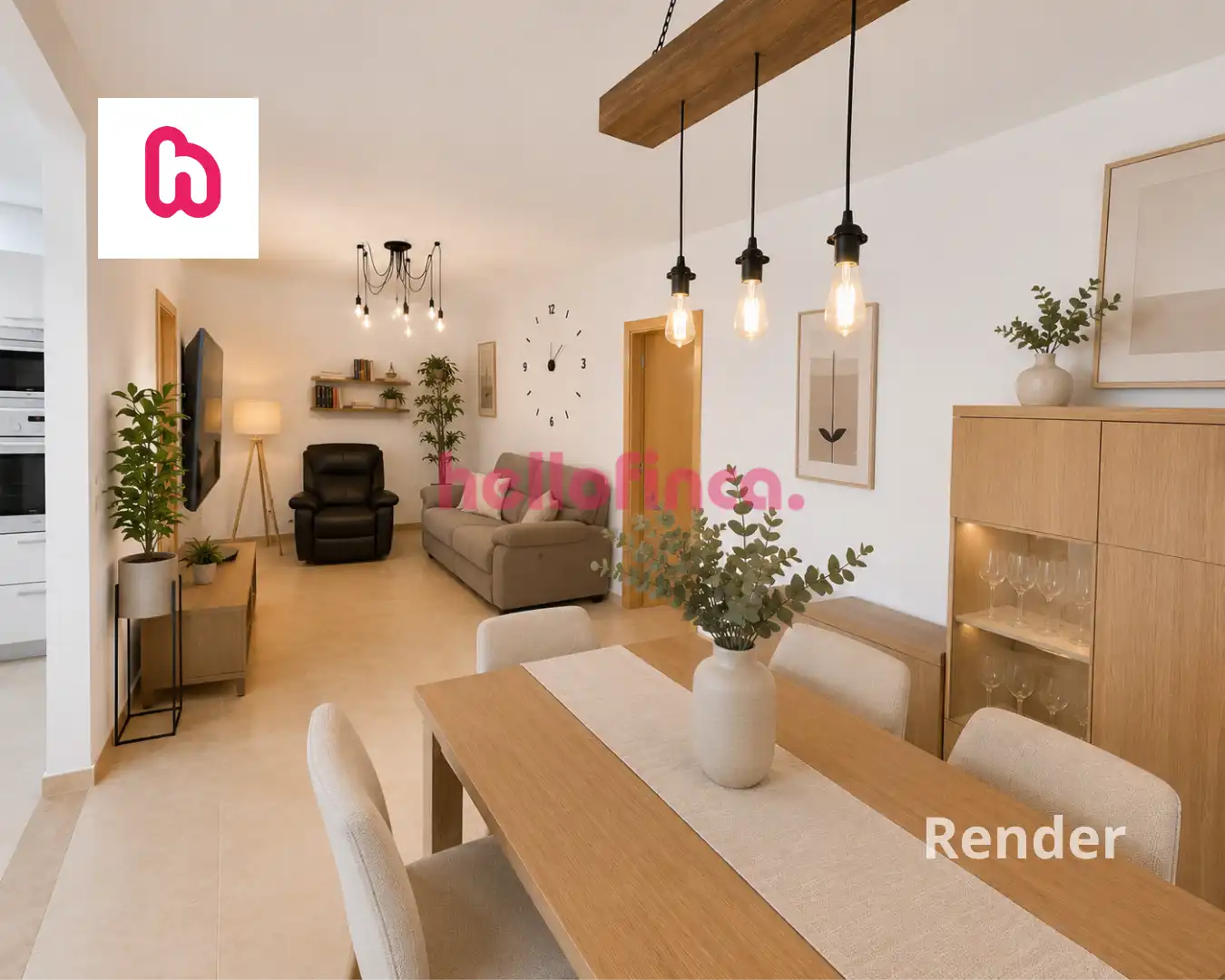 Living room of Flat for sale in Sant Celoni, Barcelona