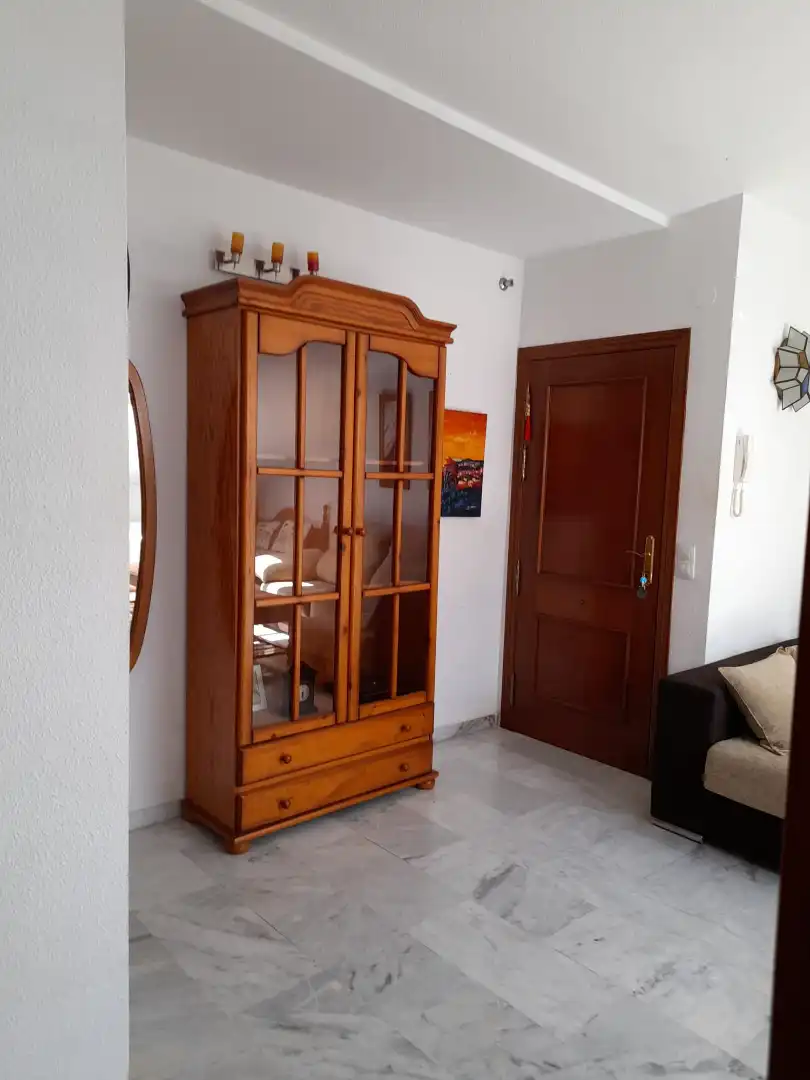 Menjador de Apartament en venda en Málaga amb Moblat, Rentadora i Microones