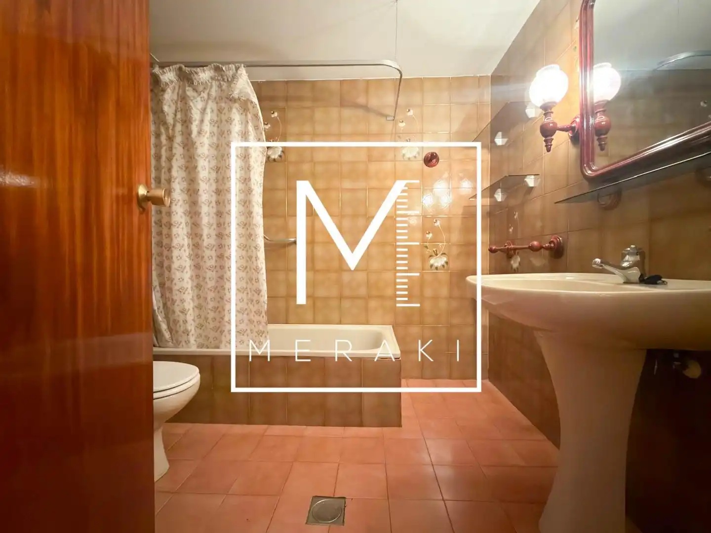 Badezimmer von Wohnung zum Verkauf in Albacete mit Heizung, Terrasse und Abstellraum