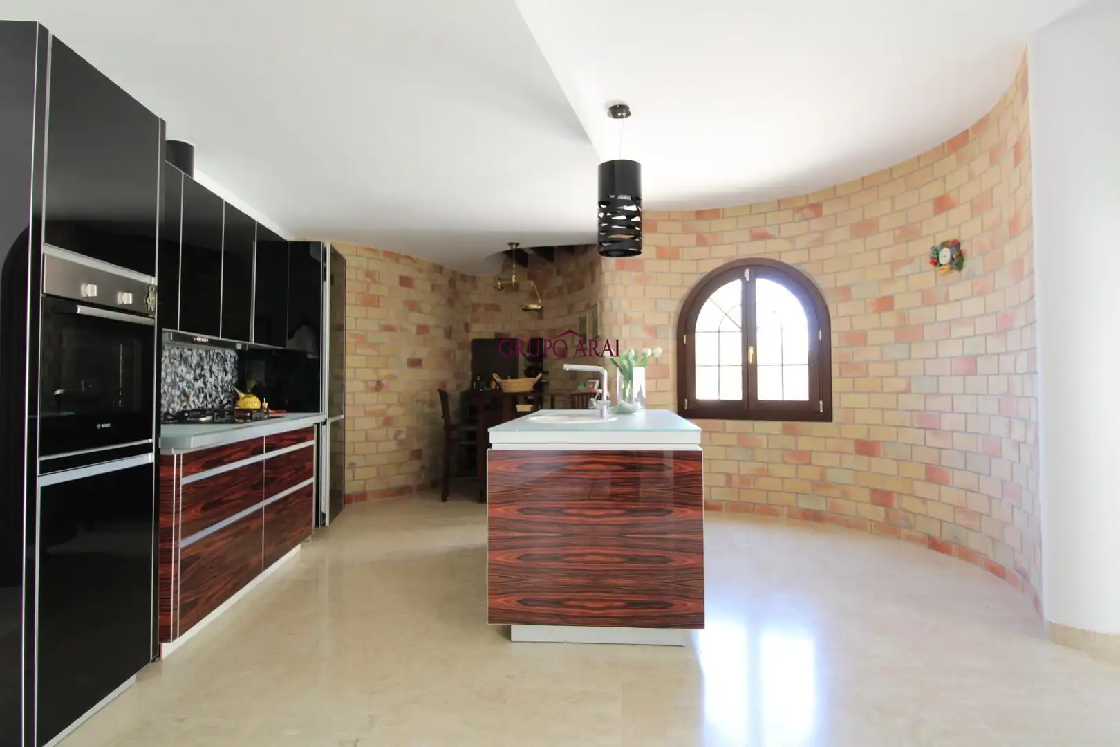 Cocina de Casa o chalet en venta en Altea con Calefacción, Jardín privado y Terraza