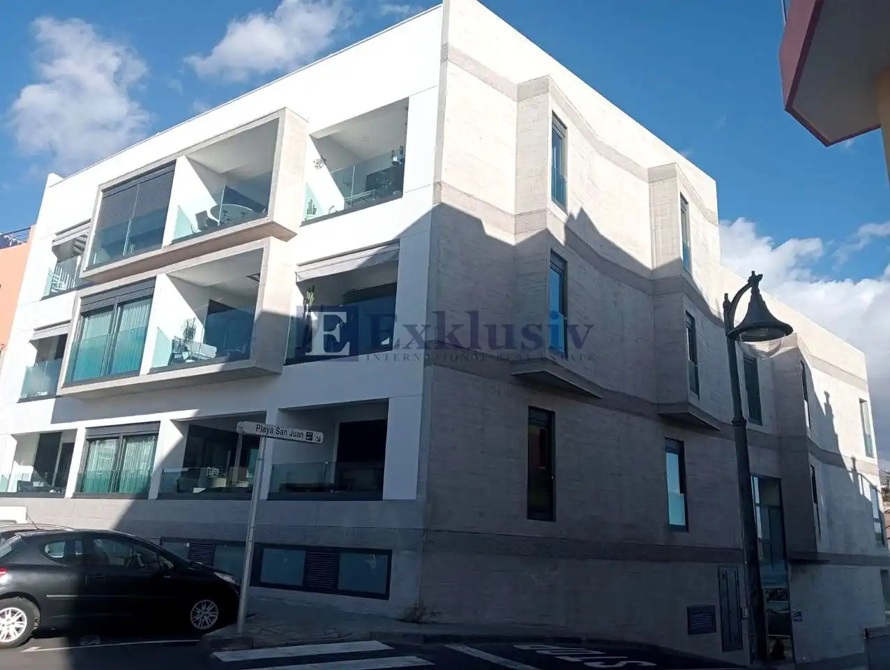 Vista exterior de Planta baja en venta en Guía de Isora con Aire acondicionado, Terraza y Amueblado