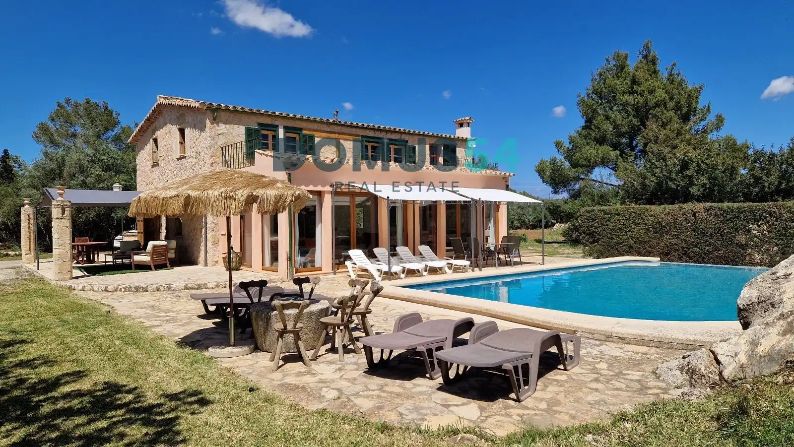 Garden of Country homes for sale in Pollença  with Air Conditioner, Heating and Swimming Pool