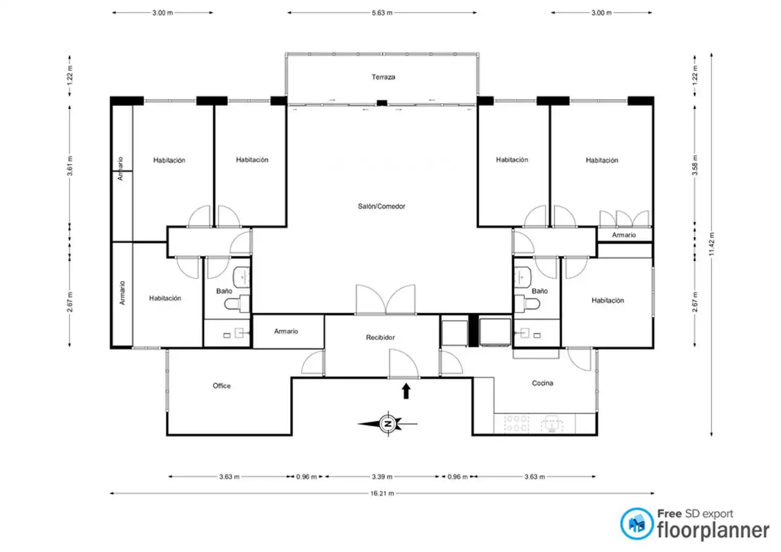 Piso con ascensor en venta en Lopez de Hoyos, imagen 25