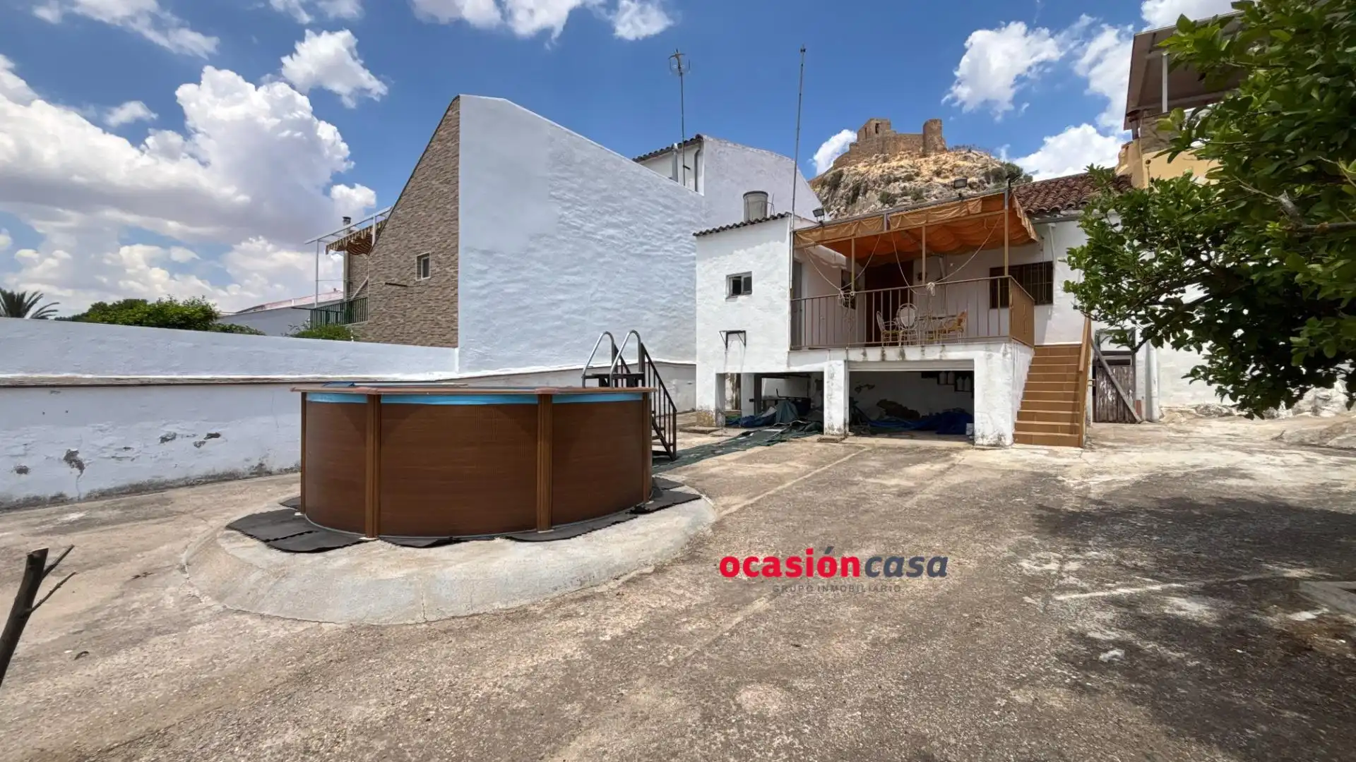 Vista exterior de Casa o chalet en venta en Belmez con Trastero y Piscina