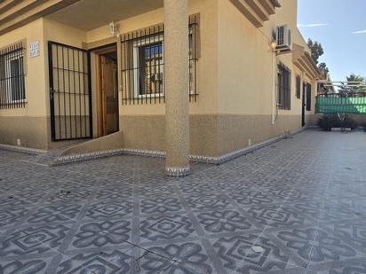 Exterior view of Single-family semi-detached for sale in San Pedro del Pinatar  with Air Conditioner, Private garden and Terrace