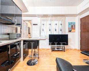 Sala d'estar de Apartament de lloguer en Las Palmas de Gran Canaria amb Moblat