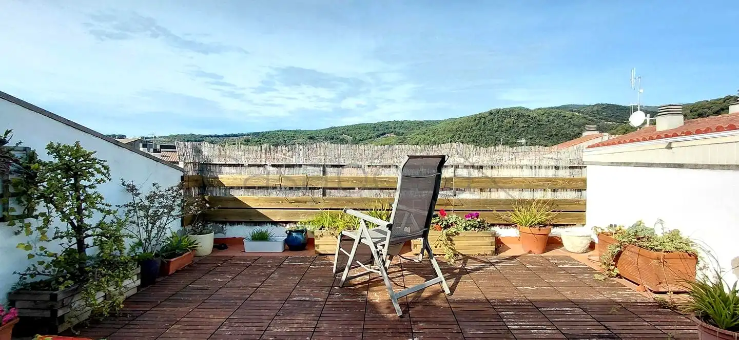 Terrassa de Dúplex en venda en La Garriga amb Calefacció, Parquet i Terrassa