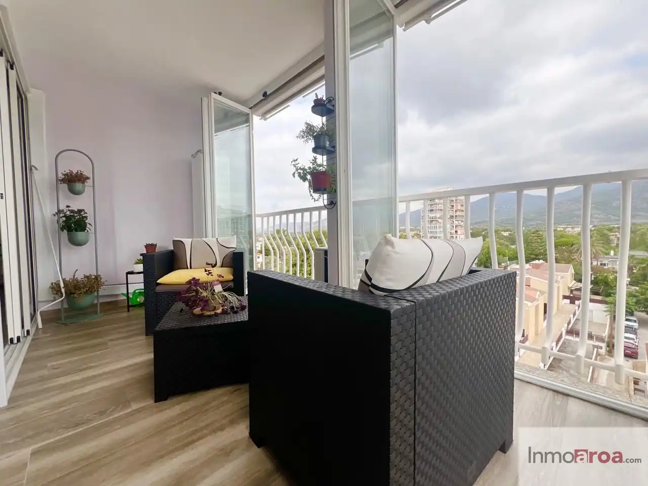 Terrassa de Pis en venda en Benicasim / Benicàssim amb Aire condicionat, Calefacció i Jardí privat