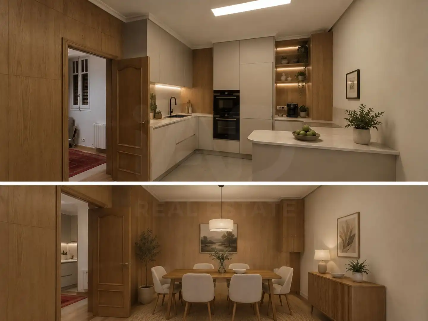 Kitchen of Flat for sale in Madrid  with Air Conditioner and Heating