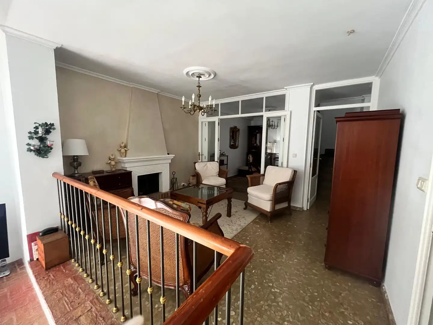 Living room of Houses for sale in Sevilla  with Air Conditioner, Heating and Private garden