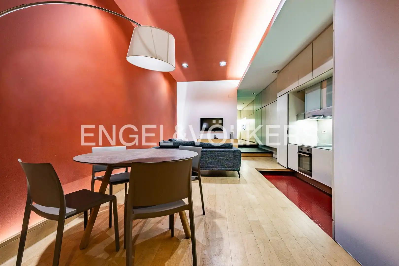 Sala de estar de Piso en venta en Barcelona con Aire acondicionado, Calefacción y Parquet
