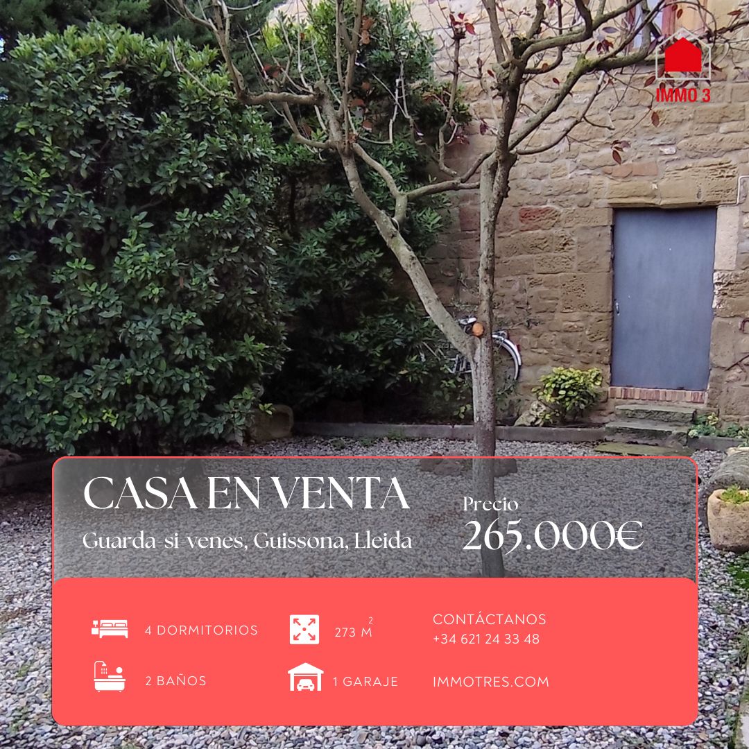 Vista exterior de Finca rústica en venda en Guissona amb Calefacció, Jardí privat i Terrassa