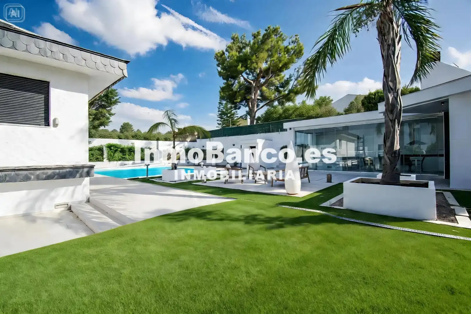 Vista exterior de Casa o chalet en venta en Chiva con Jardín privado, Terraza y Piscina