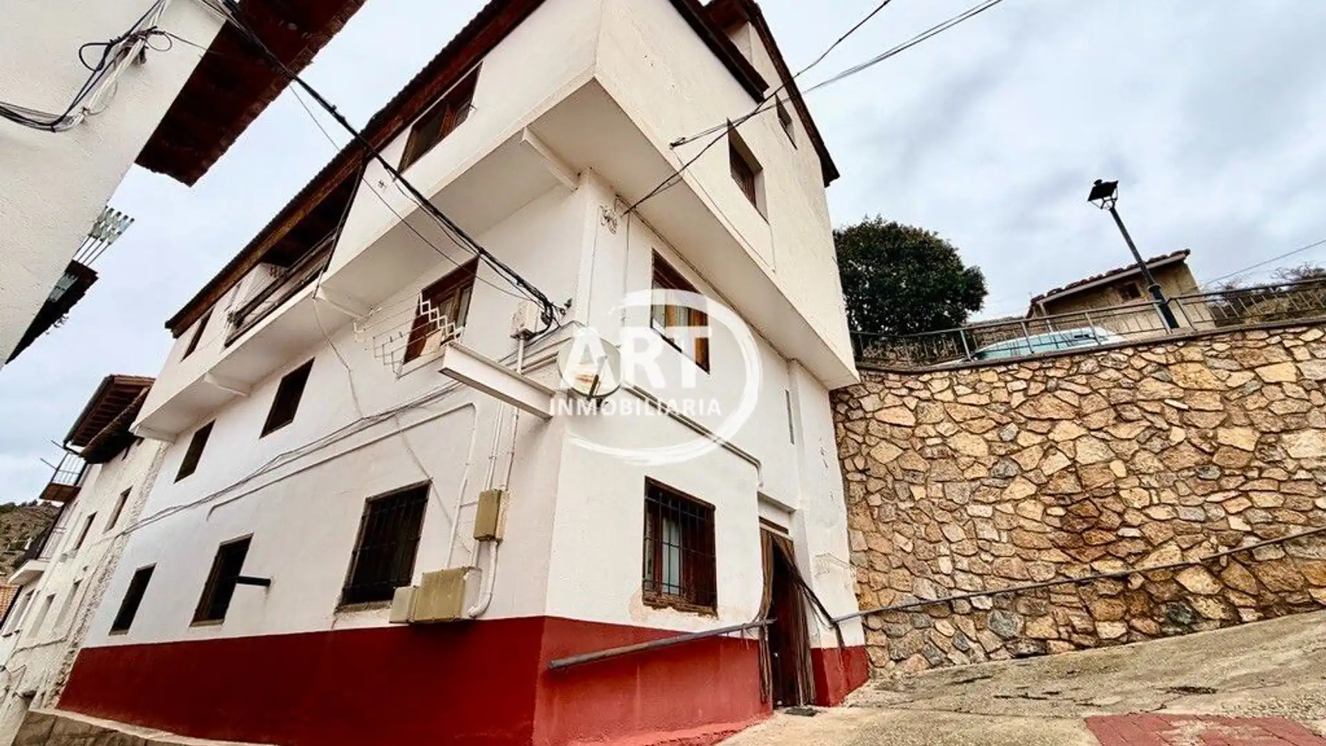 Vista exterior de Finca rústica en venta en Alcalá de la Selva con Calefacción y Amueblado