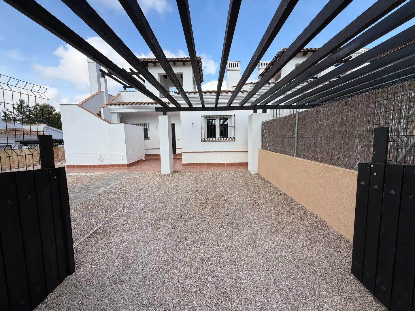 Jardín de Casa o chalet en venta en Fuente Álamo de Murcia con Aire acondicionado, Jardín privado y Terraza