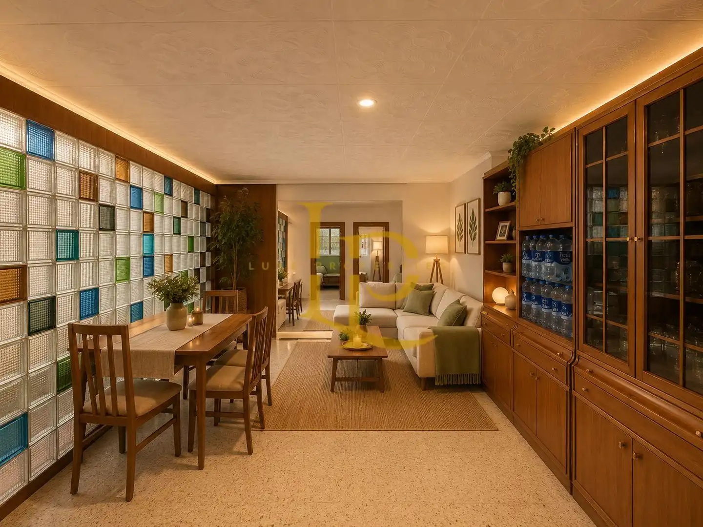 Living room of Flat for sale in Barcelona  with Heating, Oven and Balcony
