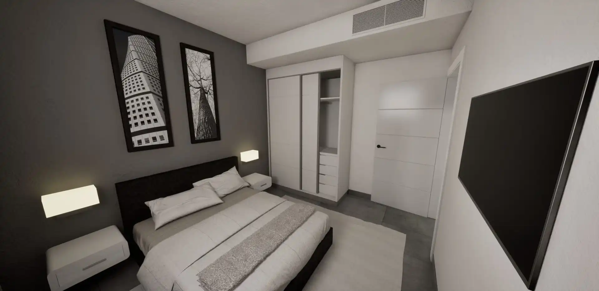 Habitación de Casa o chalet en venta en Torre-Pacheco con Aire acondicionado, Jardín privado y Terraza