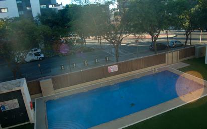 Swimming pool of Flat for sale in Cambrils  with Air Conditioner, Parquet flooring and Terrace