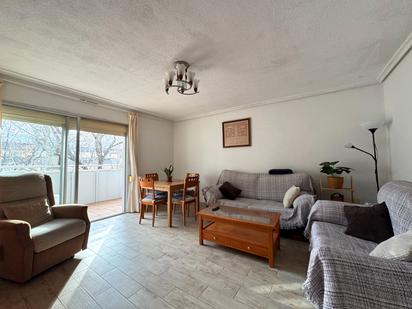 Living room of Flat for sale in  Madrid Capital  with Heating, Terrace and Storage room