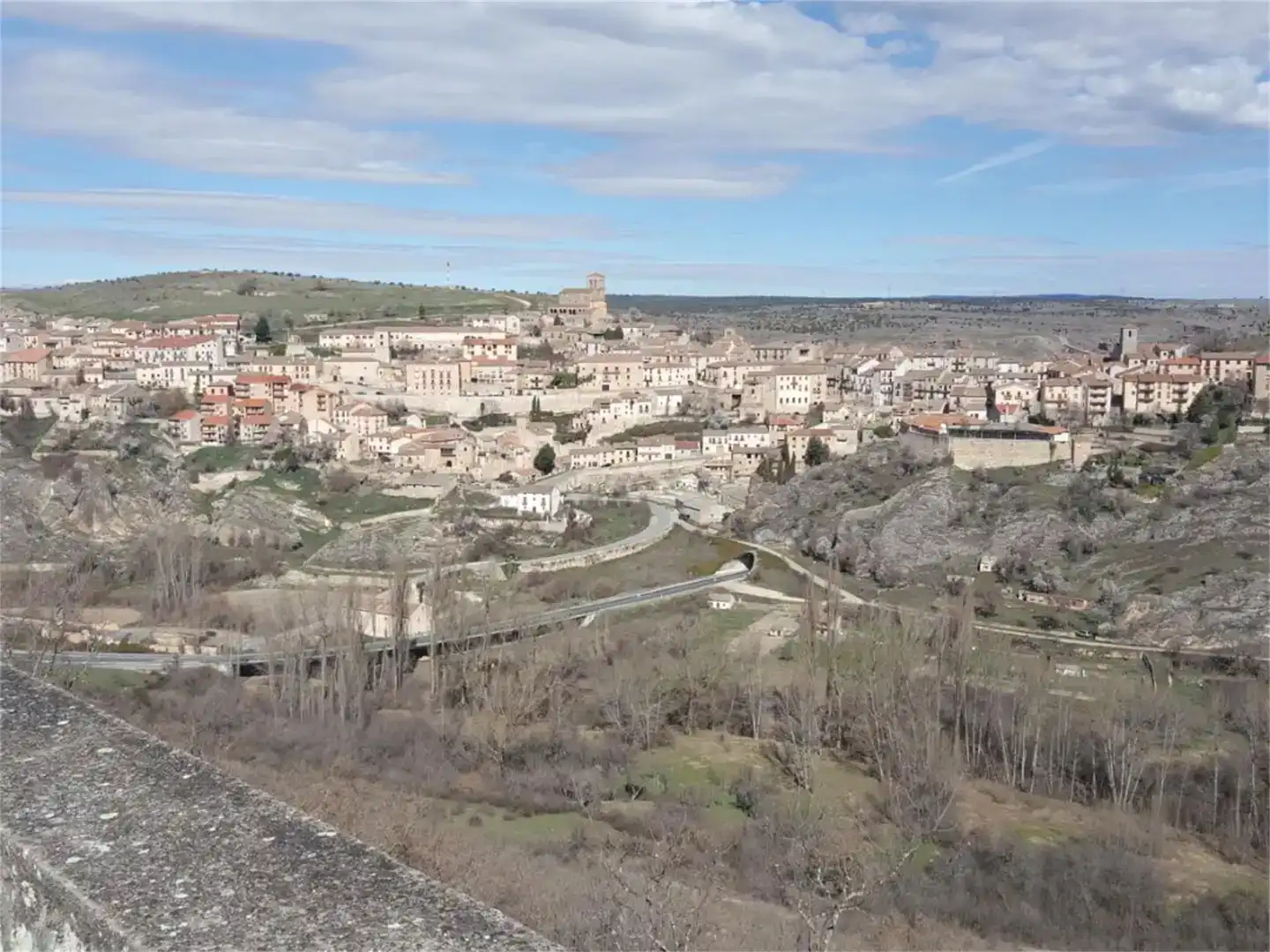 Vista exterior de Casa o chalet en venta en Sepúlveda con Balcón