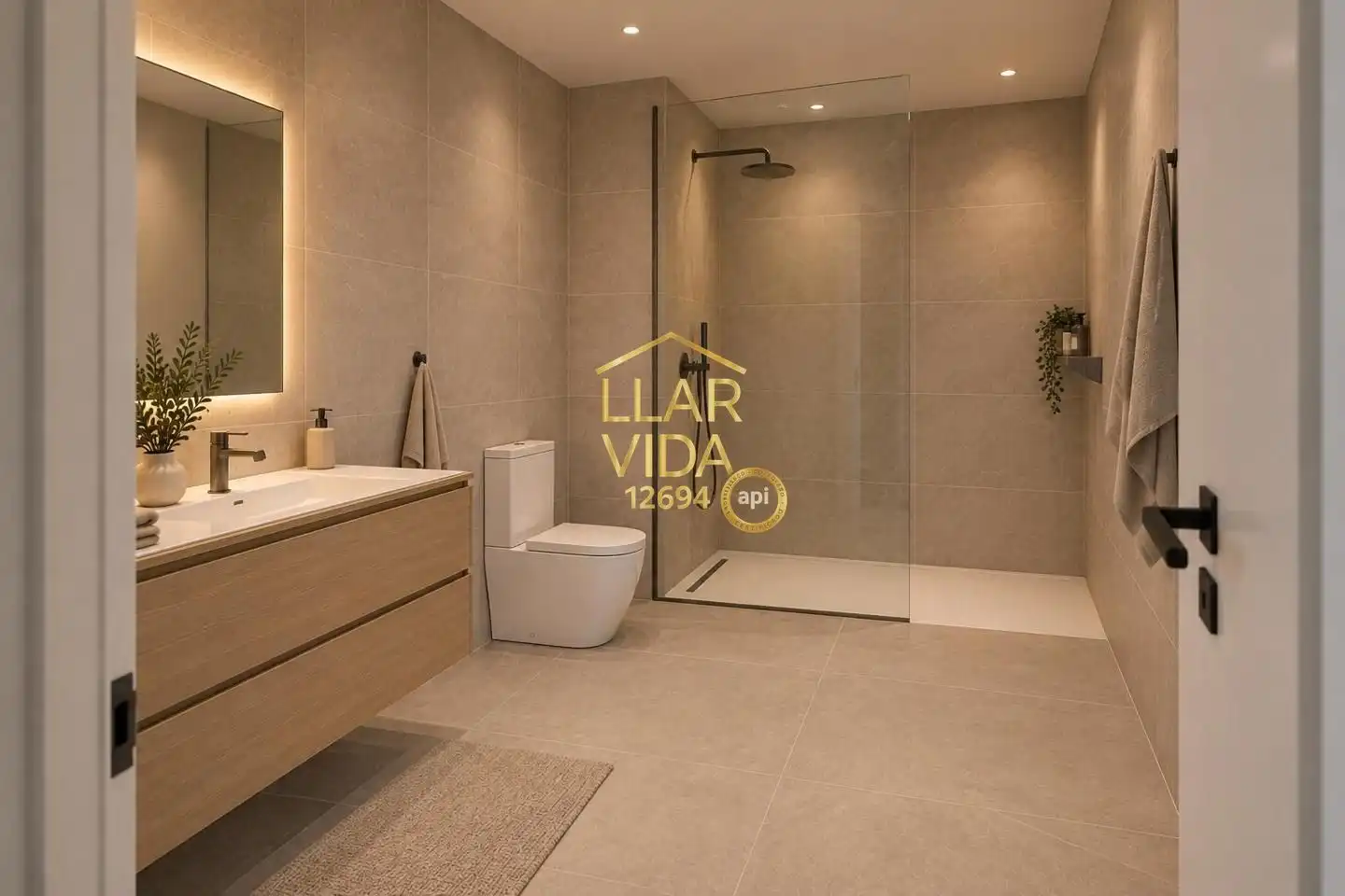 Badezimmer von Maisonette zum Verkauf in Benavent de Segrià, Lleida