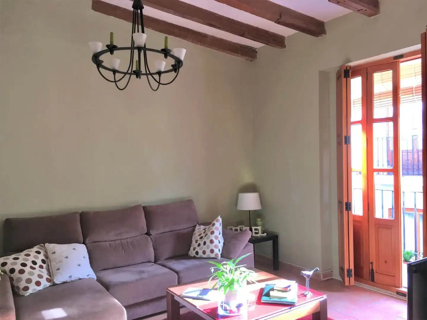 Sala de estar de Piso de alquiler en Valencia con Calefacción