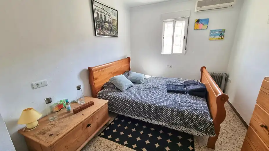 Habitación de Finca rústica en venta en El Campillo (Huelva) con Aire acondicionado, Jardín privado y Terraza