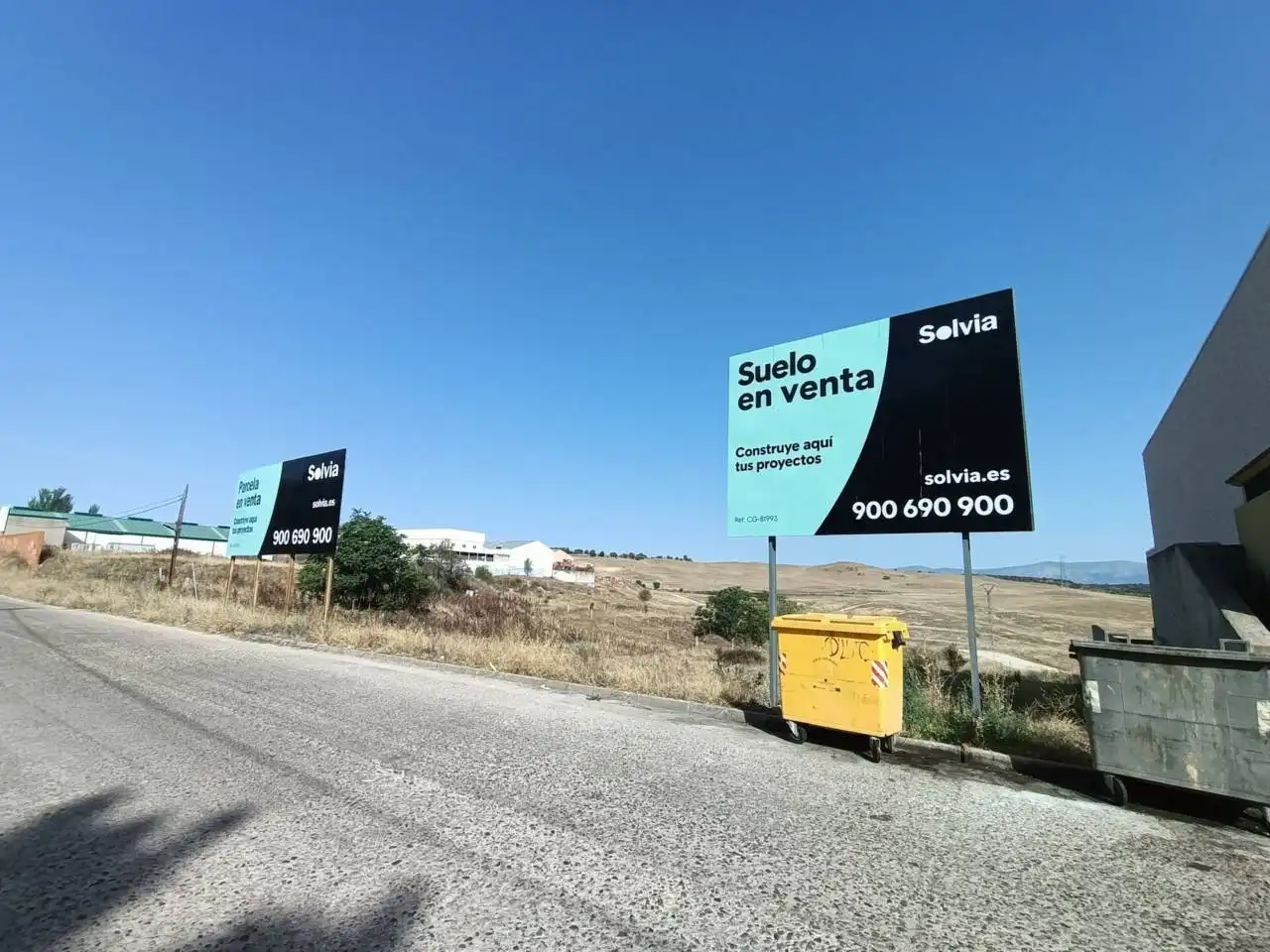 Außenansicht von Fabrik Grundstücke zum Verkauf in El Molar (Madrid)