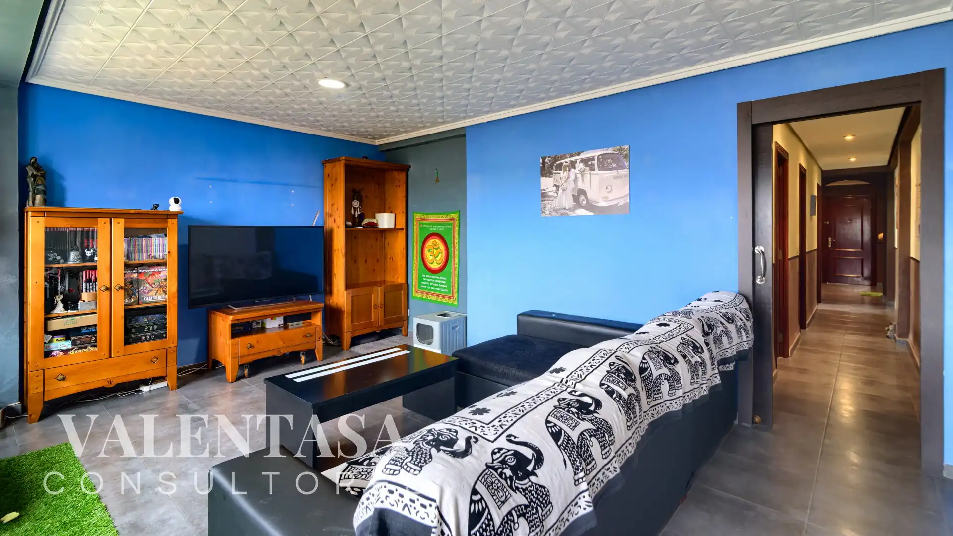 Sala de estar de Piso en venta en Valencia con Aire acondicionado, Calefacción y Amueblado