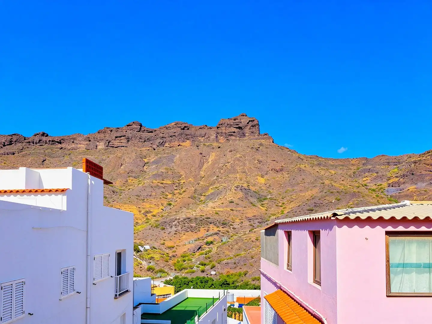 Vista exterior de Piso en venta en Mogán pueblo