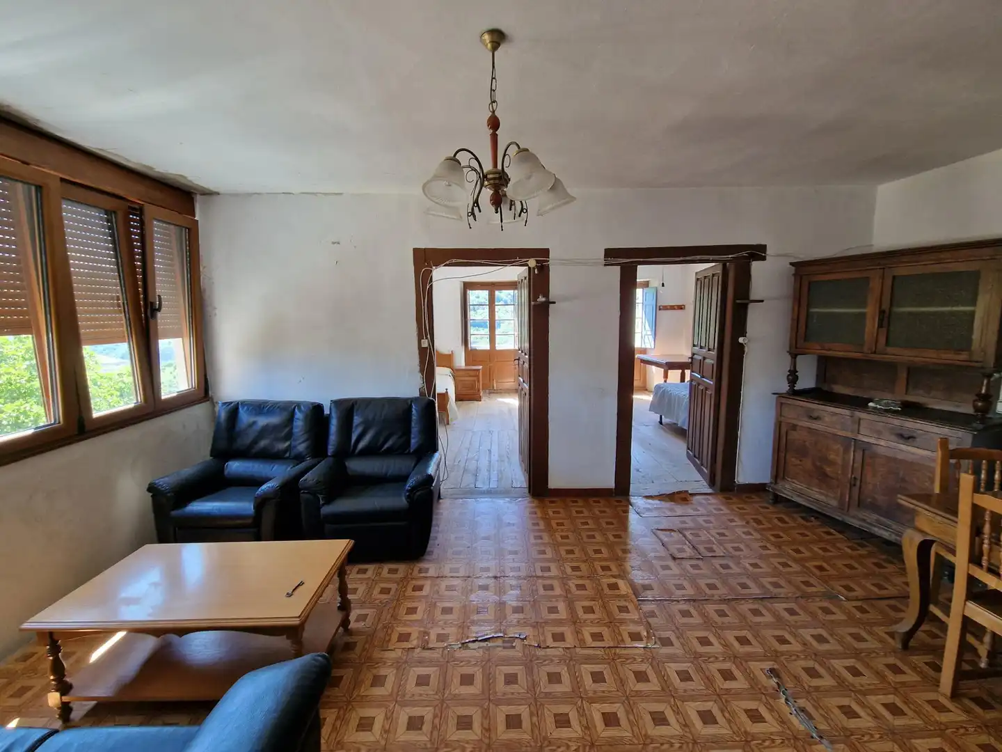 Sala de estar de Finca rústica en venta en Cangas del Narcea con Calefacción, Jardín privado y Terraza