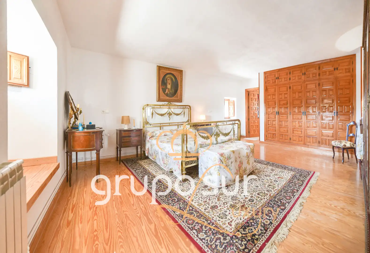 Habitación de Casa o chalet en venta en San Cebrián de Mazote con Calefacción, Jardín privado y Parquet
