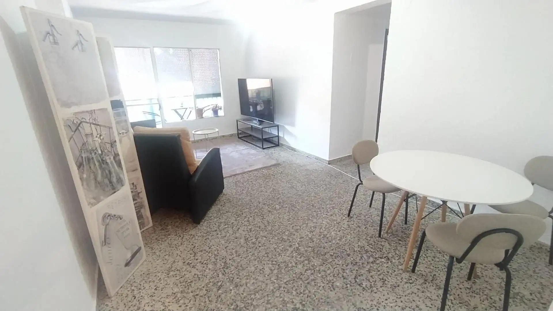 Sala de estar de Piso en venta en Málaga Capital con Balcón