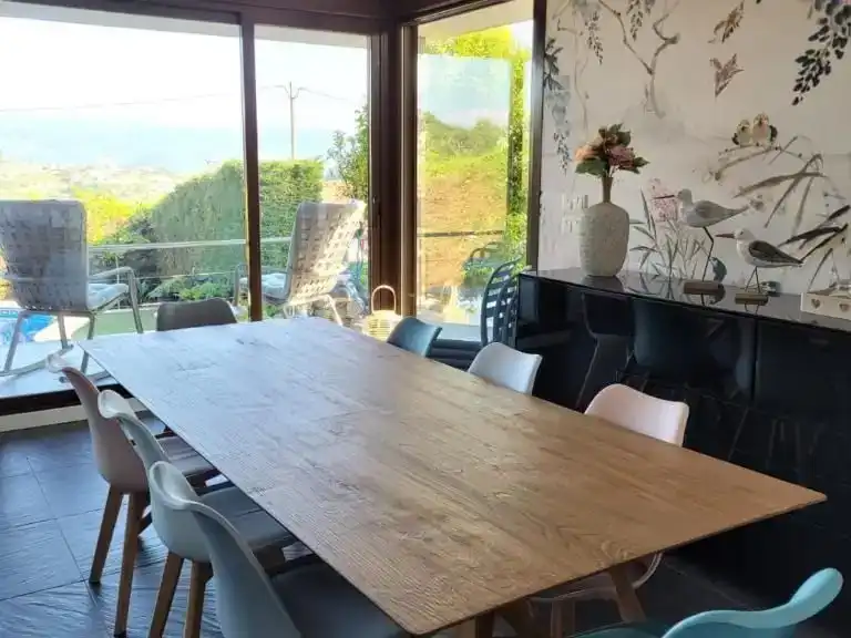 Comedor de Casa o chalet en venta en Sanxenxo con Piscina y Balcón