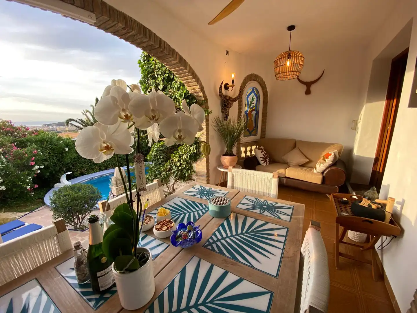 Terrace of Houses for sale in Dénia  with Air Conditioner, Heating and Private garden