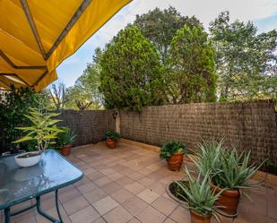 Terrace of House or chalet for sale in Sant Cugat del Vallès  with Air Conditioner, Heating and Parquet flooring